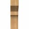 Ekena Millwork Monterey Smooth Corbel, Western Red Cedar, 5 1/2"W x 8"D x 20"H COR06X08X20MON00SWR - alternate 2